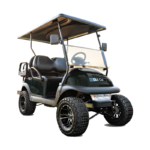 black golf cart